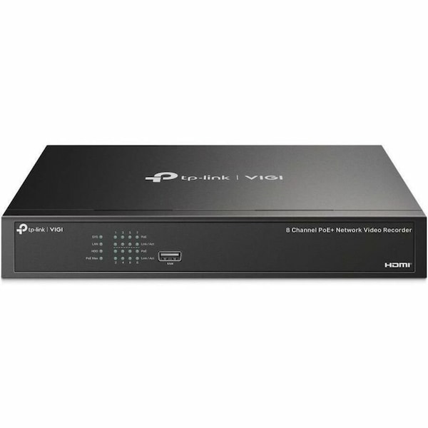 Tp-Link VIGI 8 CHANNEL POE NETWORK VIDEO RECORDER VIGI NVR1008H-8MP - main