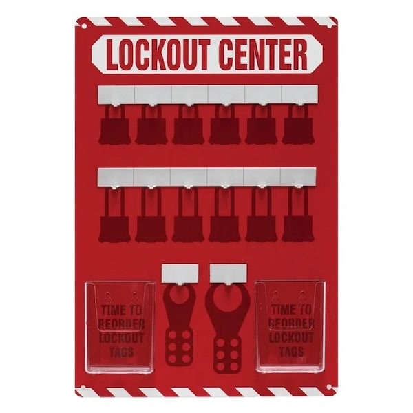 Accuform Lockout Board, Unfilled, 20" H KST812 - main