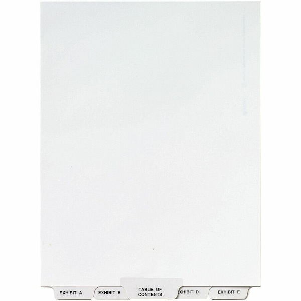 Avery Dividers, Legal, Bttmtab, A-Z 25PK AVE11376 - main