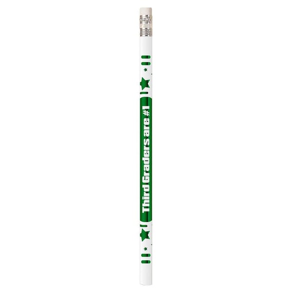 Musgrave Pencil Co 3rd Graders Are #1 Motivational Pencils, 144PK MUS2206G - main