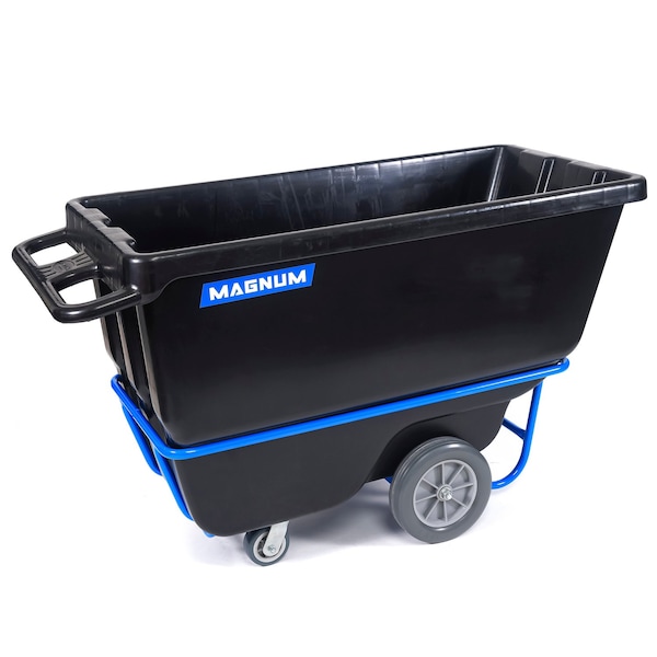 Magnum Tool Tilt Truck, 1/2 Cu. Yd. Capacity Dump Cart with Non-Marking 12 in Wheels & 5 in Casters (3-Pack) DUC12T-F-NM-03PK - main