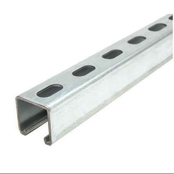 Online Metal Supply 1-3/8 in x 1-5/8 in x 72 inches, Galvanized Steel, Slotted Strut Channel, 12 gauge GALUNI12.1.37.1.63.72.1 - main