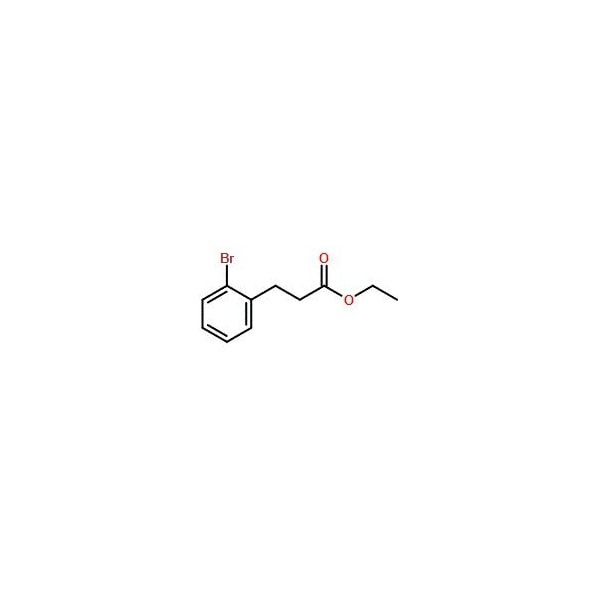 Ak Scientific Ethyl 3-(2-bromophenyl)propanoate (25g), CAS 135613-33-1 6357AA-25g - main