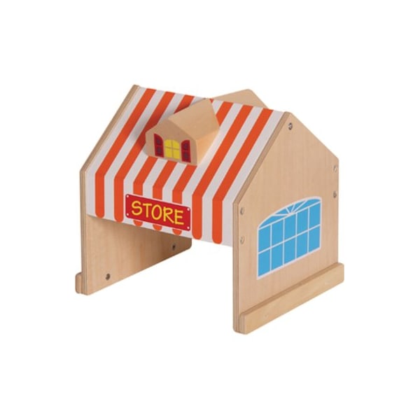 Guidecraft Community Buildings 6 Piece Set G6716 - main