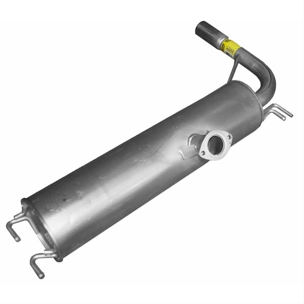 Perfectpitch Muffler Quiet-Flow SS Round Stainless Steel Muffler Body for Toyota PE908792 - main