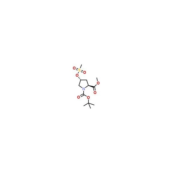 Ak Scientific (2S, 4R)-Boc-gamma-MsO-proline methyl ester (1g), CAS 84520-67-2 B043-1g - main