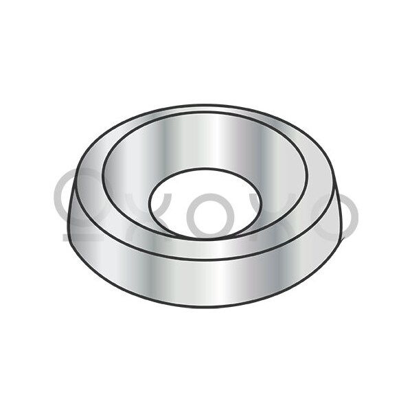 Oxoxo 12 Countersunk Finishing Washer Nickel, 4000PK 157836 - main