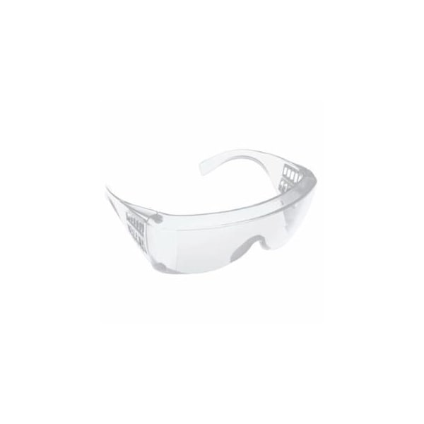 North Norton 180 Degrees Safety Glasses, Clear Lens, Anti-Scratch/Anti-Static/UV, Clear Frame, 10PK 068-T18000 - main