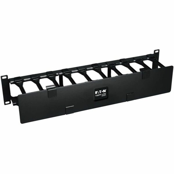 Tripp Lite 2U High Capacity Horizontal Cable Manager (Finger duct with dual-hinge cover) SRCABLEDUCT2UHD - main
