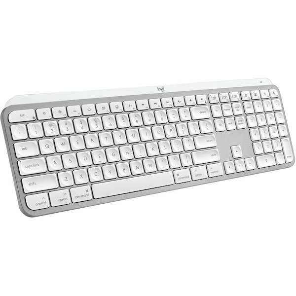 Logitech MX Keys S Wireless Keyboard for Mac - Pale Grey 920-011622 - main