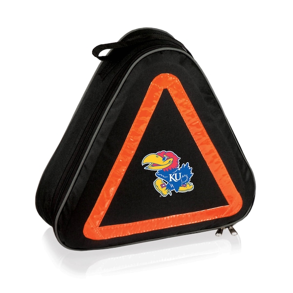 Picnic Time Family Of Brands NCAA Kansas Jayhawks Roadside Emergency Car Kit 699-00-179-244-0 - main