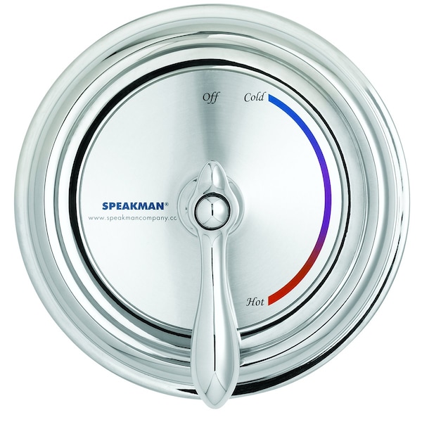 Speakman Pressure Balance Shower Valve Trim, Lever Handle, Polished Chrome CPT-3000 - main