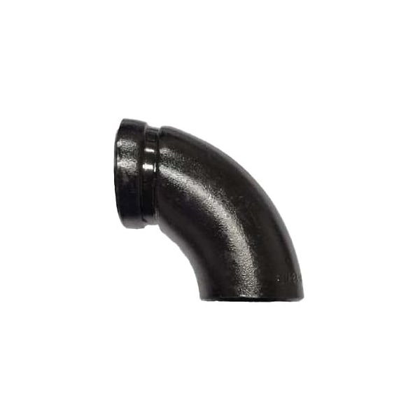 Industrial Choice Groove by Weld 90 Elbow SCH20 4 inch Steel Black Painted GVW-90-4-S20CS-BK - main
