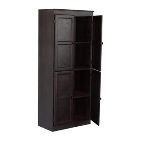 Convenience Concepts Multi-use Storage Cabinet, Espresso Finish 5 Shelves HI935230 - main