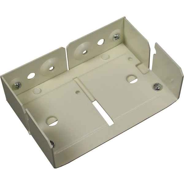 Legrand Internal Elbow Raceway, 4000 Series, 1 Channel, 4-3/4 in W, 1-1/2 in H, 3 in L, Ivory V4017 - main