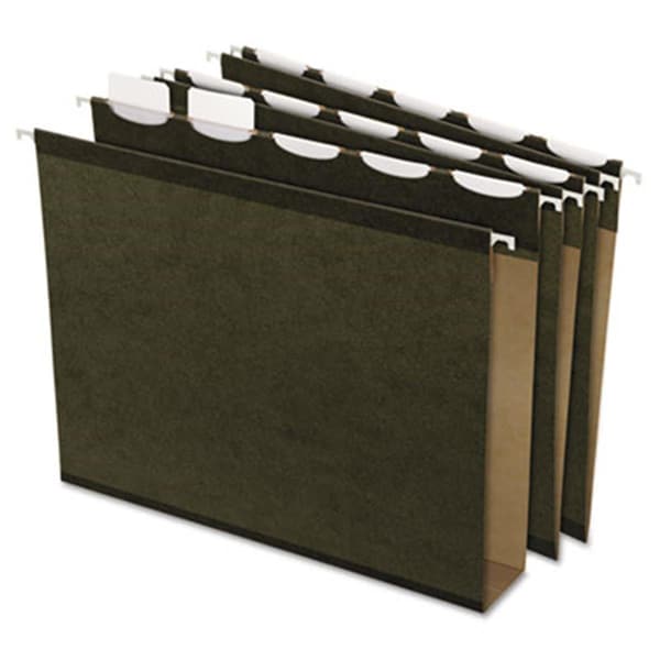 Pendaflex Ready-Tab Ready-Tab Lift Tab 2 in. Capacity Hanging File Folders Letter Green, 20PK 42701 - main