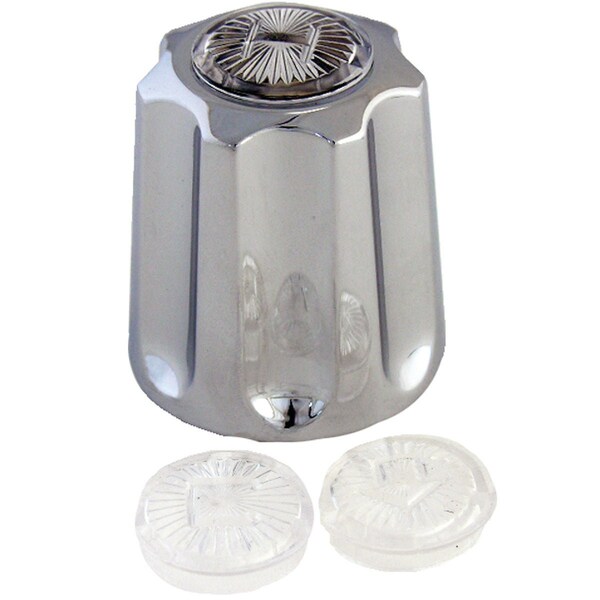 Westlake Pipe & Fittings Universal Round Large Tub & Shower Handle Kit 01-6001MB - main