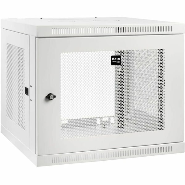 Eaton Tripp Lite Series SmartRack 9U Low-Profile Switch-Depth-Plus Wall-Mount Mini Rack Enclosure, White SRW9UDPW - main
