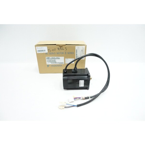 Yaskawa SERVO MOTOR 400W 3000RPM 1.27NM 200V-AC SGMPH-04A2A-YR12 - main