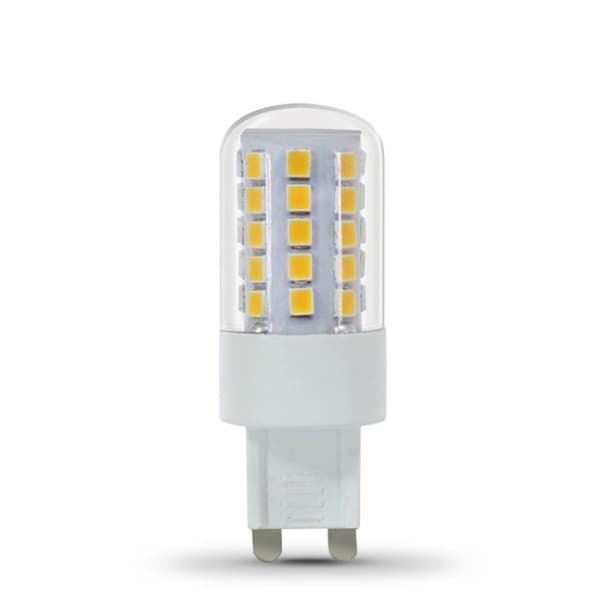 Feit Electric LED Bulb, Specialty, Wedge Lamp, 40 W Equivalent, G9 Lamp Base, Dimmable, Clear BPG940/830/LED - main