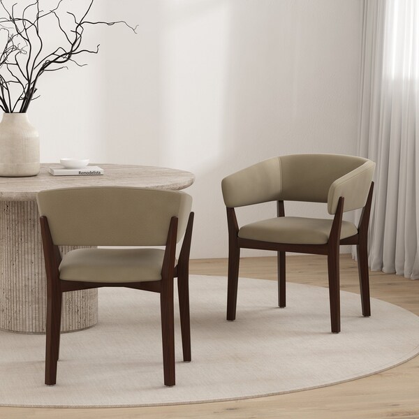 Manhattan Comfort Blake Dining Armchair in Linen, 2PK 2-DC102AR-LN - main