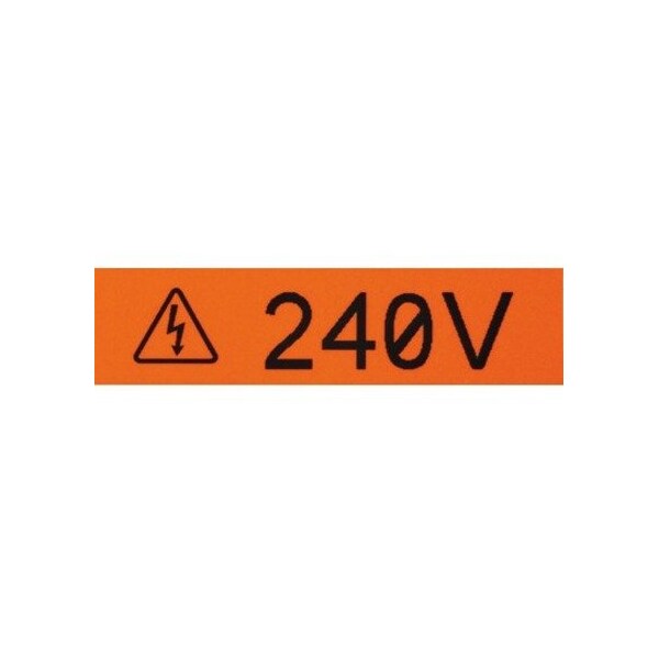 Panduit P1 Continuous Reflective Tape Cassette T100X000RPC-BK - main