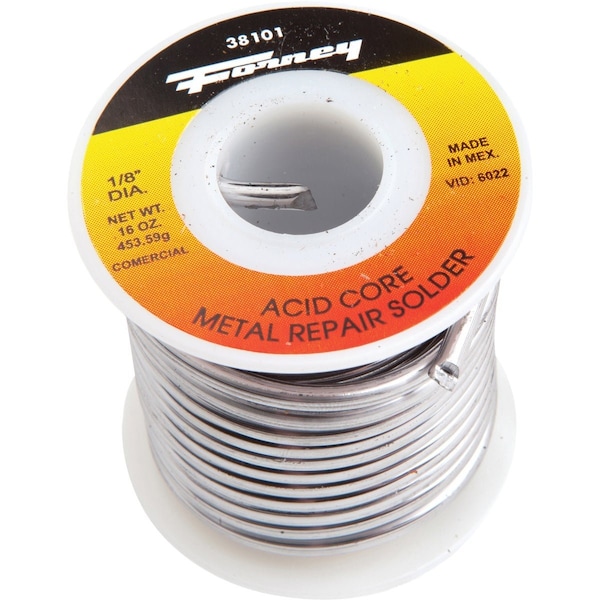 Forney 1 lb Acid 94.5% Lead 3.3% Tin 2.2% Antimony Solder 38101 - main