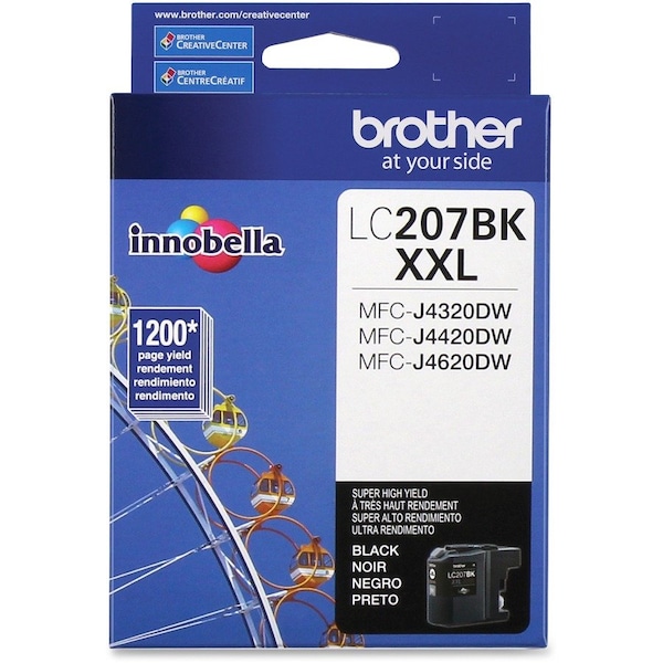 Brother Super High Yield Black Ink Cartridge LC207BK - main