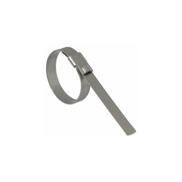 Band-It Ultra-Lok Preformed Clamps, 3 1/2 in Dia, 3/4 in Wide, Stainless Steel 201, 50PK 080-UL2129 - main