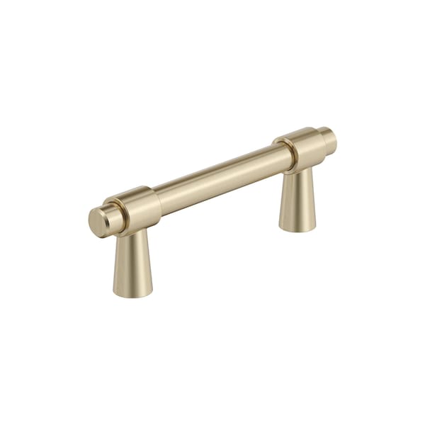 Amerock Destine 3 inch 76mm Center-to-Center Golden Champagne Cabinet Pull BP37370BBZ - main