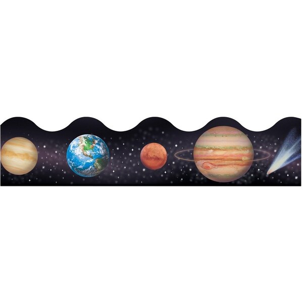 Trend Enterprises Solar System Terrific Trimmers®, 39 Feet/Pack, PK6 T92007 - main
