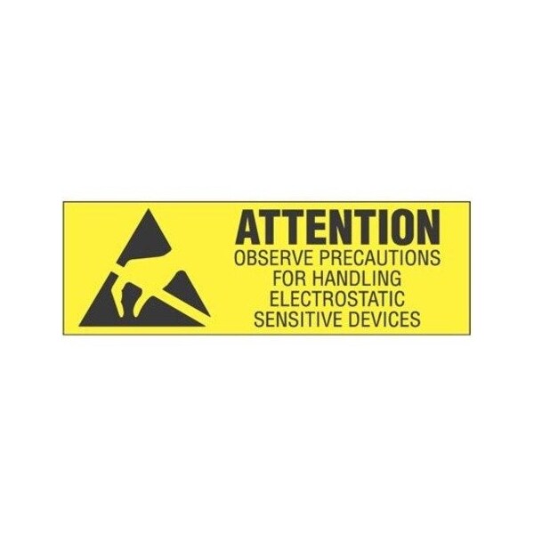 Panduit Label Dispenser, Polyester, 'Attention ES PLD-60 - main