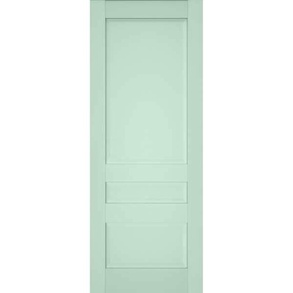 Sartodoors Slab Barn Door Panel Solid Core Modern Interior VEREGIO7411S-OLI-18 x 80 - main