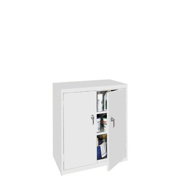 Steel Cabinets Usa Counter Height Storage Cabinet, 42 in H, 36 in W, White ABL-364-W - main