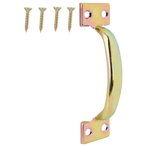 Prosource Door Pull, 1-1/2 in W, 5-3/4 in D, 1-3/8 in H, Steel, Dichromate 20911CZB-PS - main