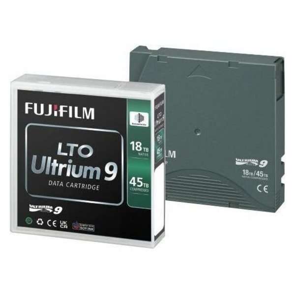 Fujifilm LTO Ultrium 9 Data Cartridge with case, 18/45TB Capacity 16659047 - main