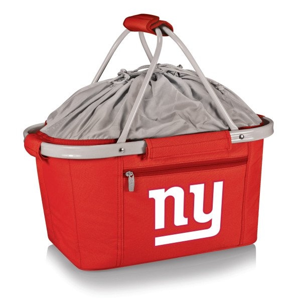 Picnic Time Family Of Brands NFL New York Giants - Metro Basket Collapsible Cooler Tote 645-00-100-214-2 - main