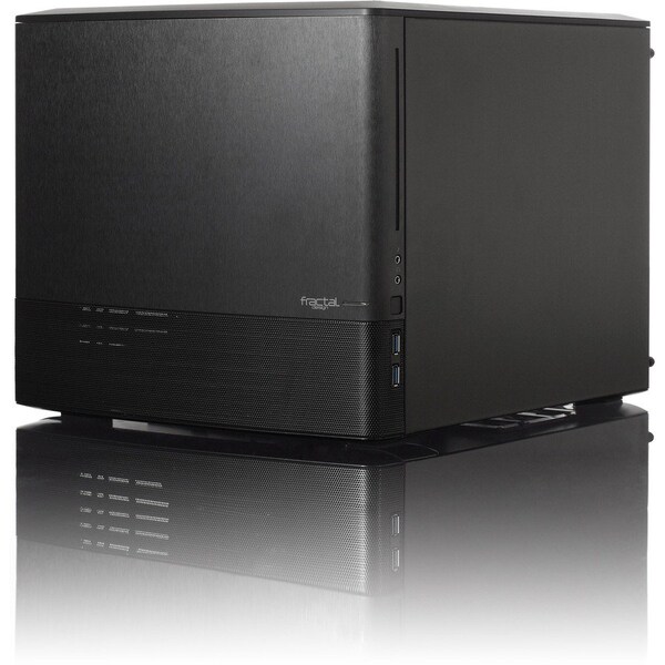 Fractal Design The Node 804 is a micro ATX chassis which focuses on cooling performance and maximum configurability FD-CA-NODE-804-BL - main