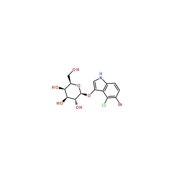 Ak Scientific 5-Bromo-4-chloro-3-indolyl-beta-D-galactoside (25g), CAS 7240-90-6 O114-25g - main