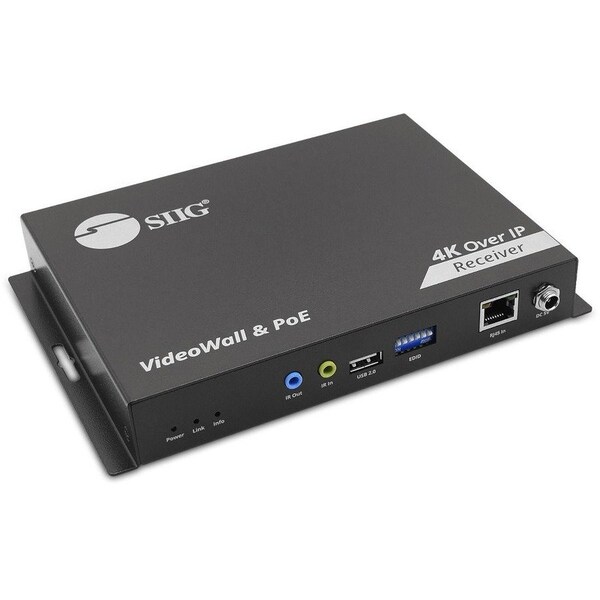 Siig 4K 60HZ HDMI OVER IP MATRIX- RECEIVER CE-H27G11-S1 - main