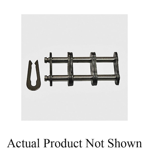 Tsubaki Triple Strand Drive Fit Connecting Link, #60 chain, .75P, 2.906 OAW, .235 Pin 60-3DFCL - main