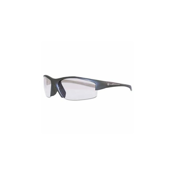 Smith And Wesson Equalizer Safety Glasses, Clear Polycarbonate Lens, Anti-Fog, Gunmetal, Nylon 412-21296 - main