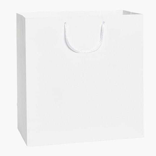 Nashville Wraps White Matte Gift Bags, Filly 12x5x12, 10PK MTFMWH - main