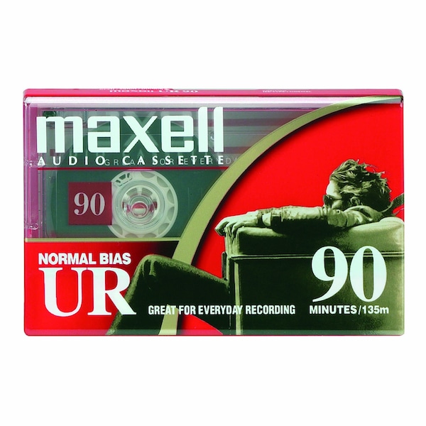 Maxell UR-90 AUDIOTAPE, 90 MINUTE PK 1 108510 - main