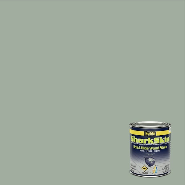 Rodda Paint SharkSkin Deck and Siding Solid Wood Stain, 1 Quart, Seascape 4240014-EX143/Seascape - main