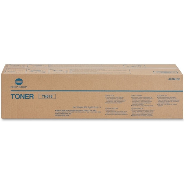 Konica Minolta Black Toner Cartridge 37.5K YLD A0TM132 - main