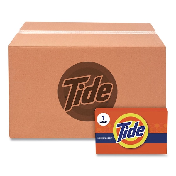 Tide Laundry Detergent, 1.1 oz Box, Powder, Tide Original, 156 PK 49340 - main