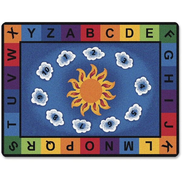 Carpets For Kids Carpets For Kids 9412 Sunny Day Learn & Play 8.33 ft. x 11.67 ft. Rectangle Carpet 9412 - main