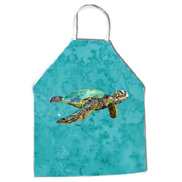 Carolines Treasures 27 x 31 in. Turtle Swimming Apron 8659APRON - main