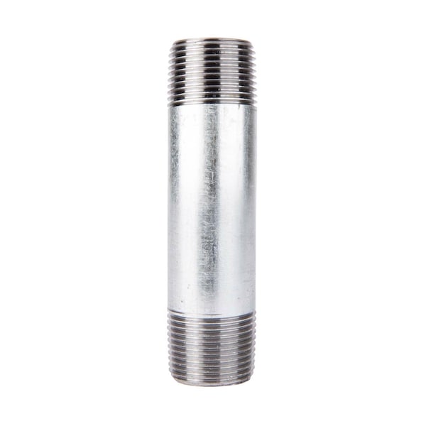 Ace Trading - Nipple 3/8 in. MIP each X 3/8 in. D MIP Galvanized Steel 4 in. L Nipple 309UP38X4 - main
